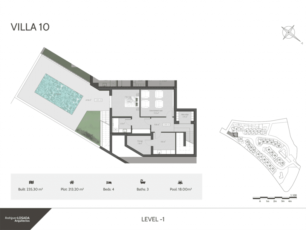 Villa 10 Buenavista Views Basement Floorplans