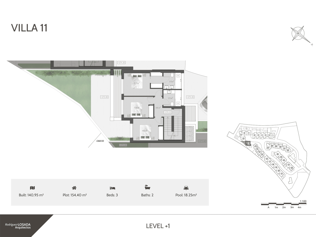 Villa 11 Buenavista Views second Floor Plan