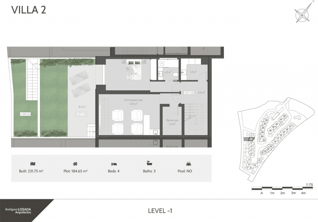 Villa 2 Buenavista Views Basement Floorplans