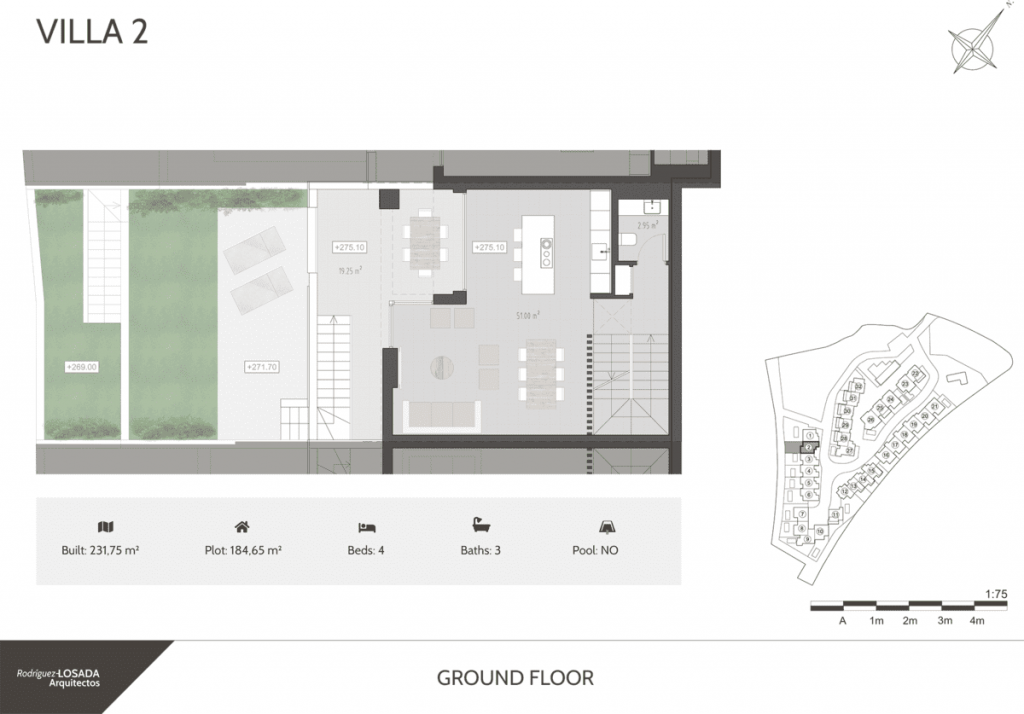 Villa 2 Buenavista Views Ground Floor Floorplans