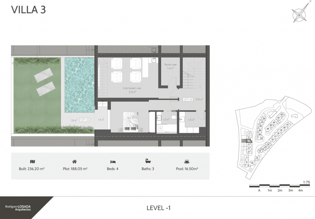 Villa 3 Buenavista Views Basement Floorplans