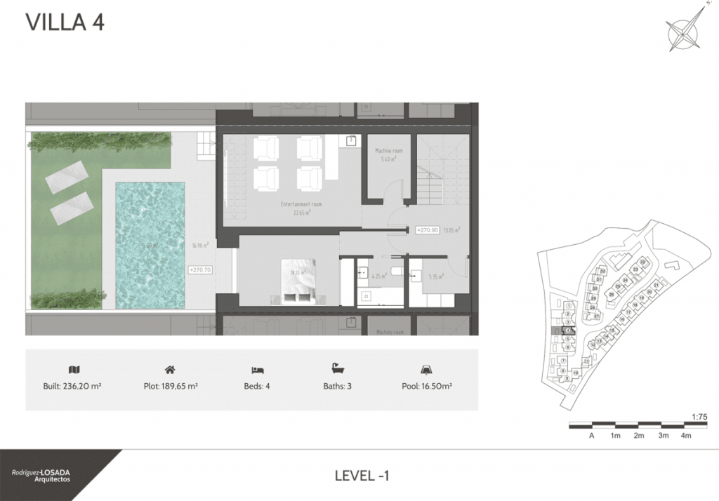 Villa 4 Buenavista Views Basement Floorplans