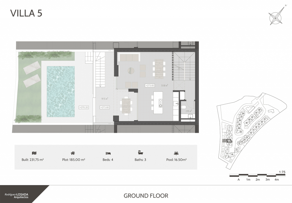 Villa 5 Buenavista Views Ground Floor Floorplans