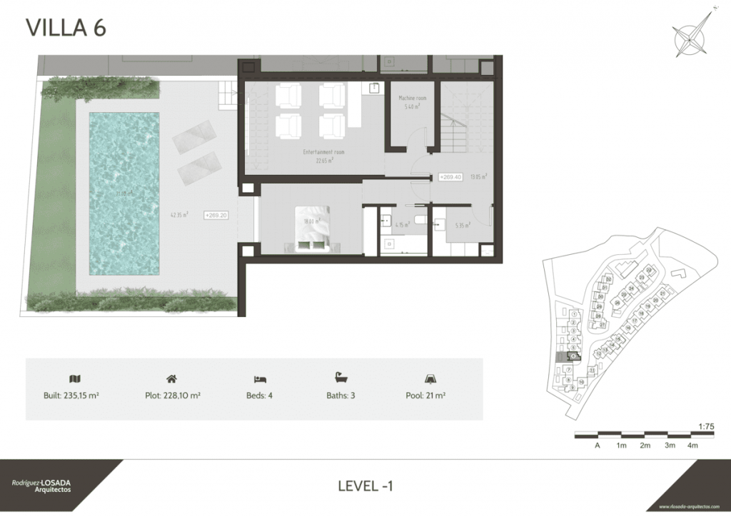 Villa 6 Buenavista Views Basement Floorplans