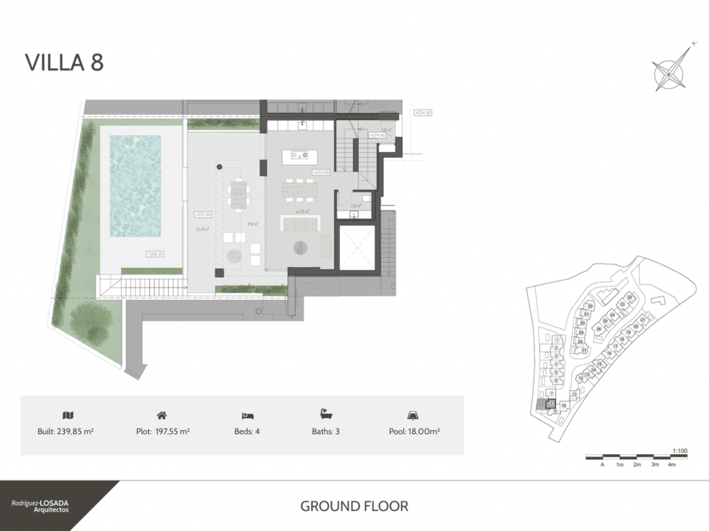Villa 8 Buenavista Views Ground Floorplans