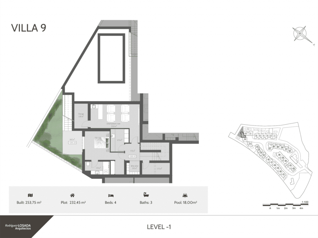 Villa 10 Buenavista Views Basement Floorplans