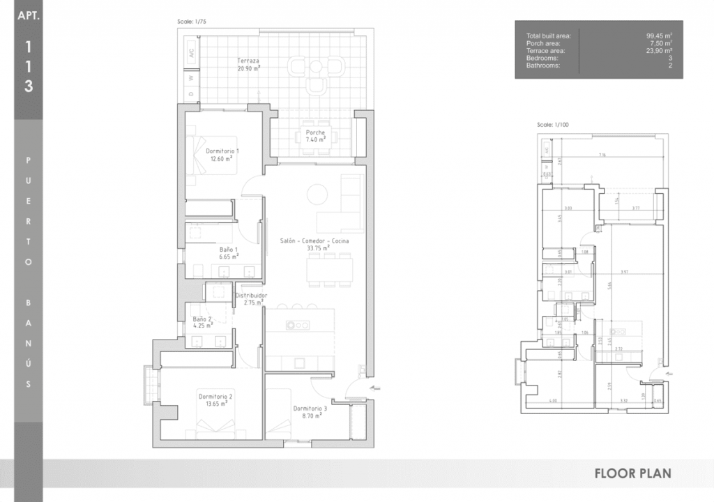 Jardines del Puerto Floor Plan 113