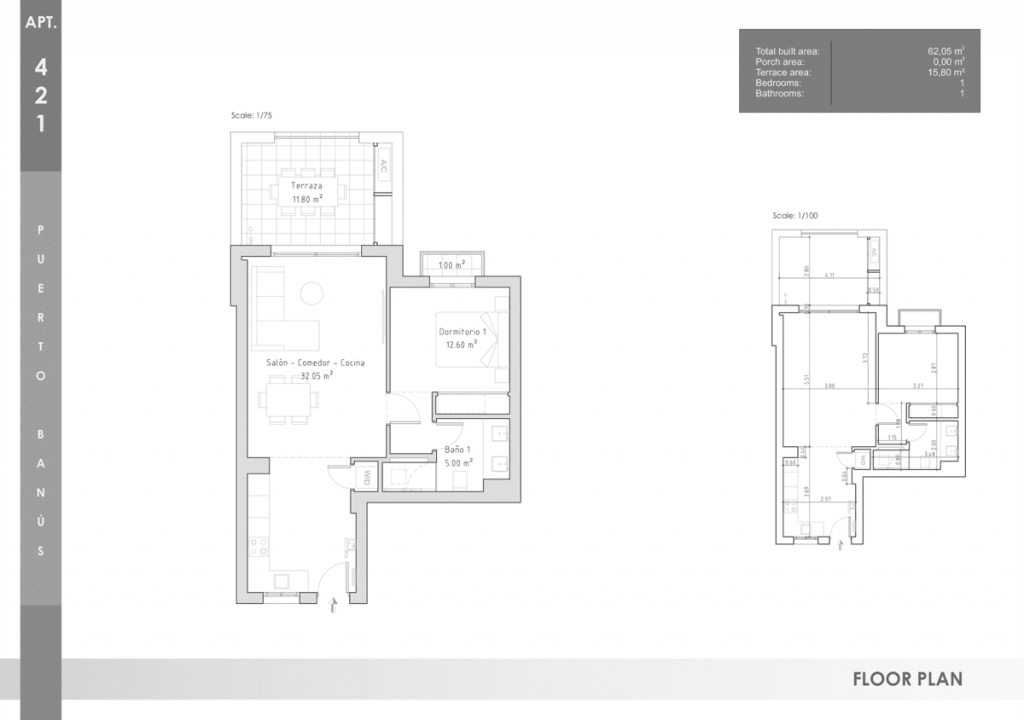 Jardines del Puerto Floor Plan 421