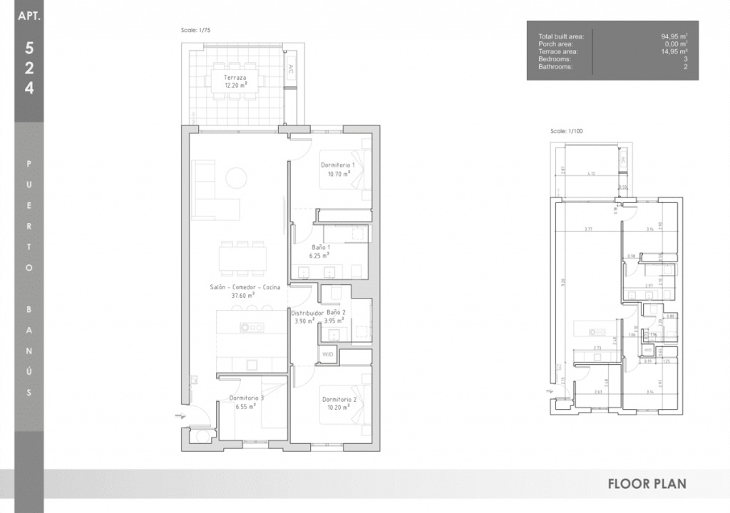 Jardines del Puerto Floor Plan 524