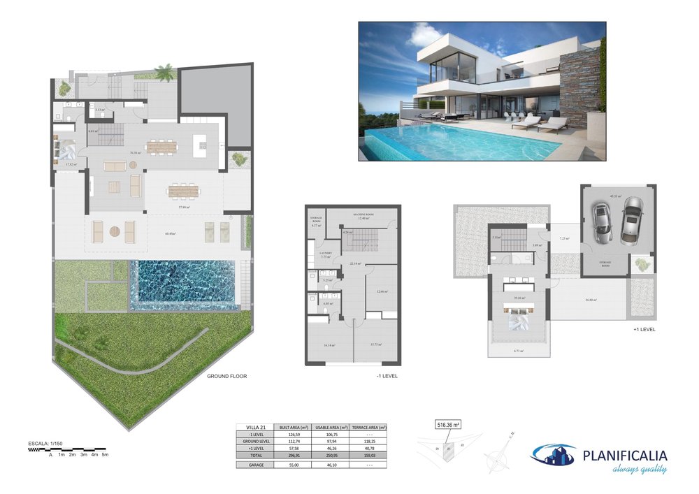 Retamar Santa Matilde Floorplans villa 21