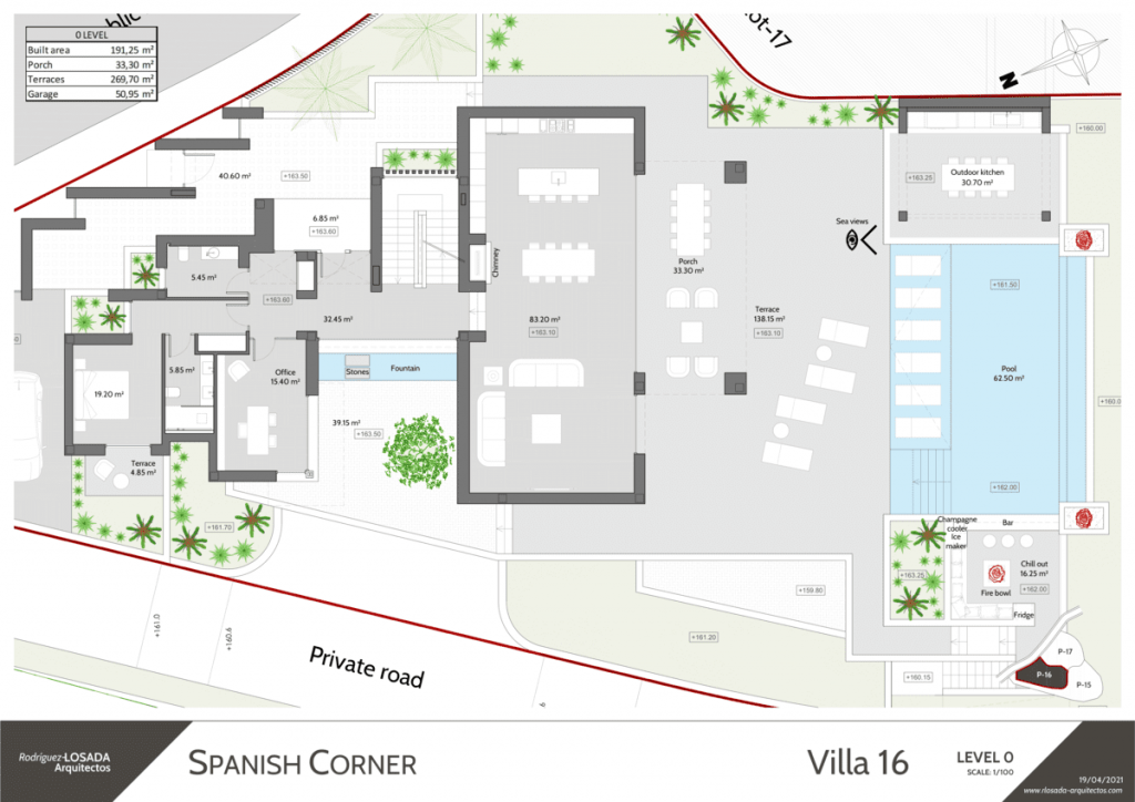 Luxury Villa 16 Spanish Corner - Floorplans