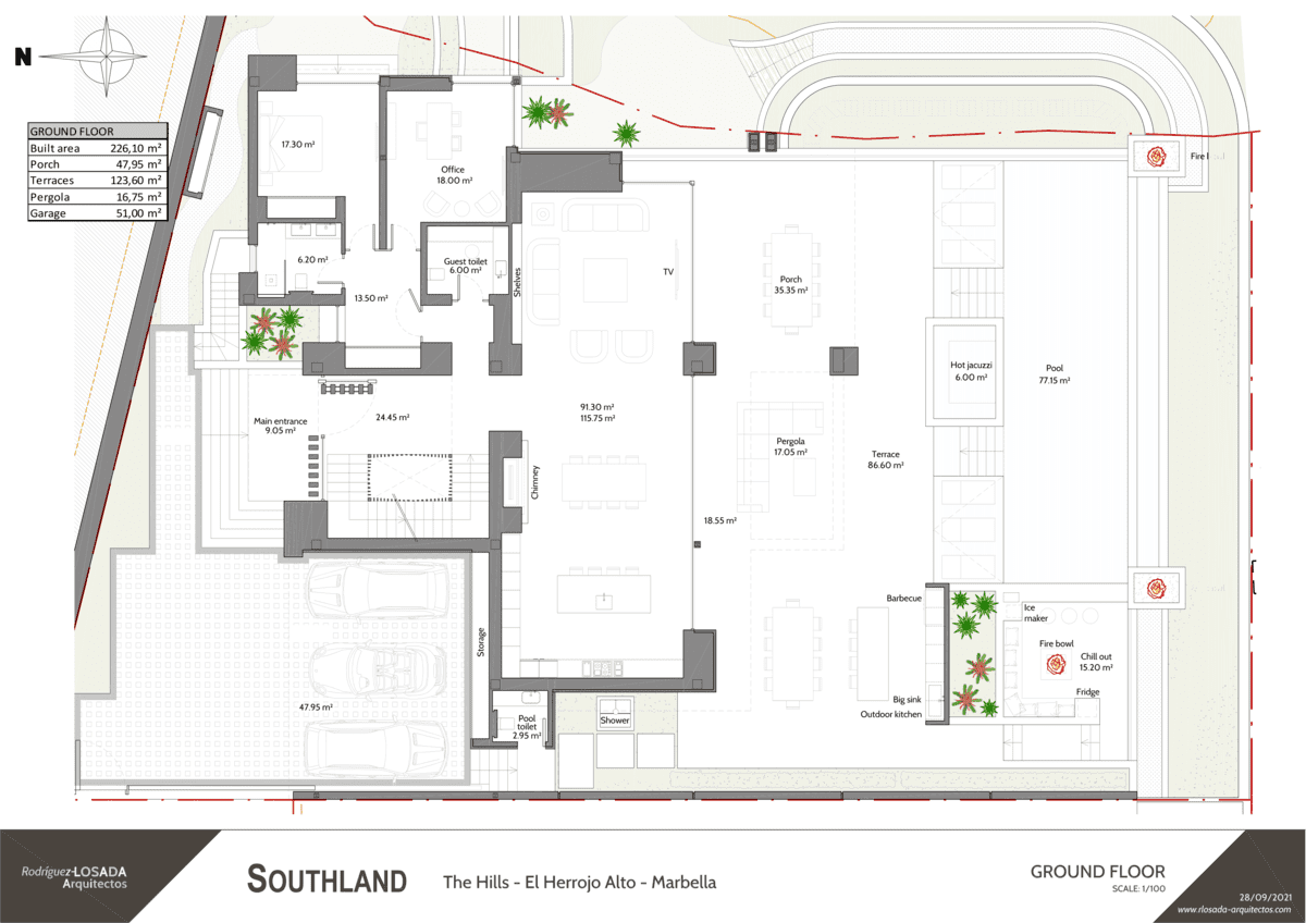 Southland, Luxury Villa in The Hills, El Herrojo Alto